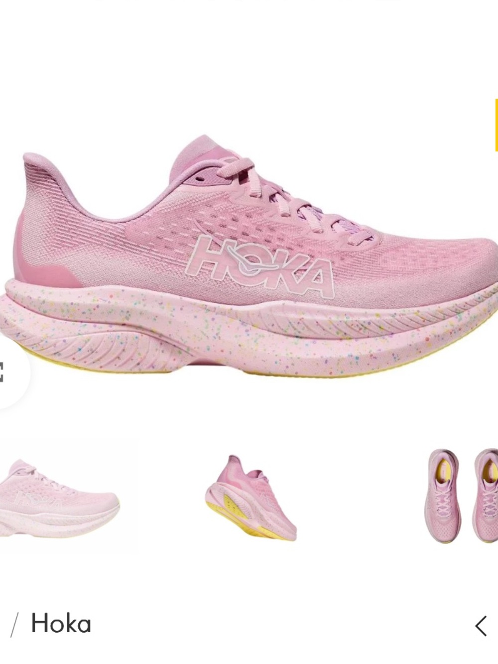 HOKA Women's Pink Running Shoes - Lightweight Comfort